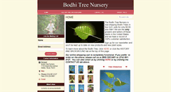 Desktop Screenshot of bodhitreenursery.com
